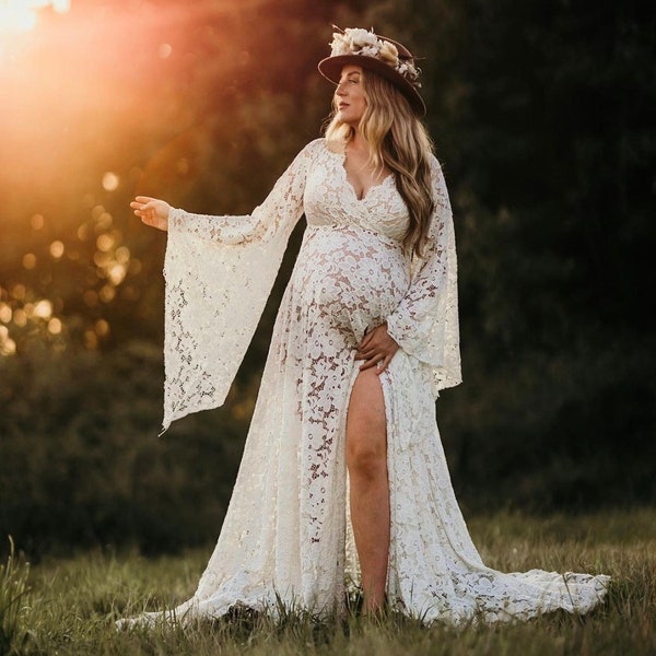 Boho Maternity Dress Etsy