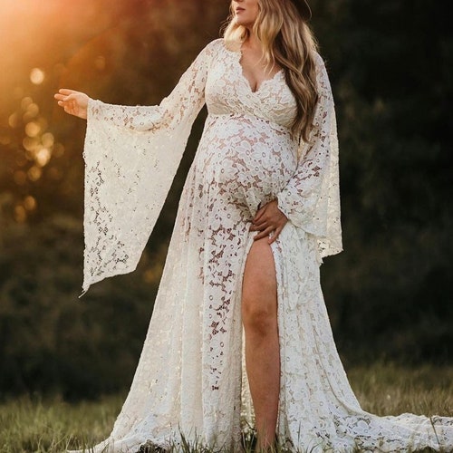 Velvet Boho Maternity Dress READY TO SHIP Velvet Maternity Etsy
