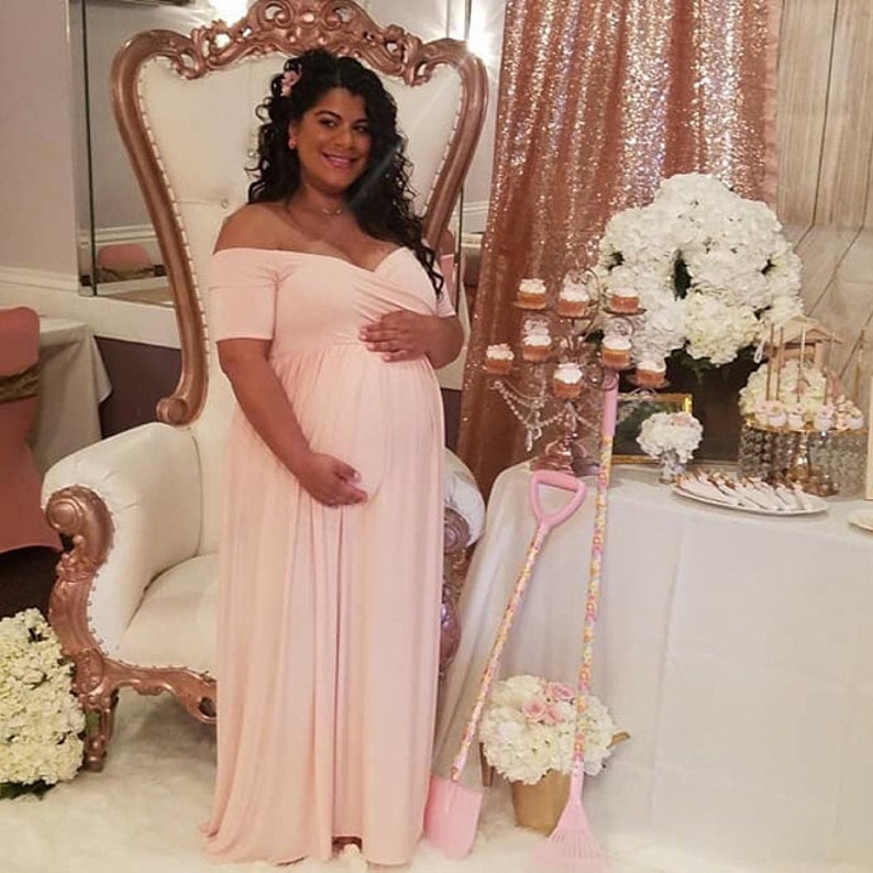 Dress Baby Shower For Photoshoot Romantic