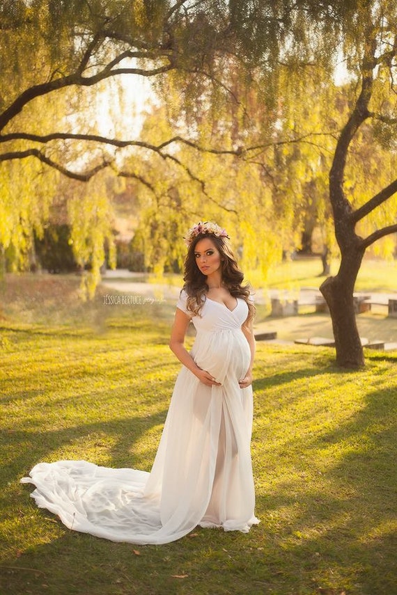 Maternity dress, Baby shower dress, maternity dress for photoshoot,romantic maternity dress