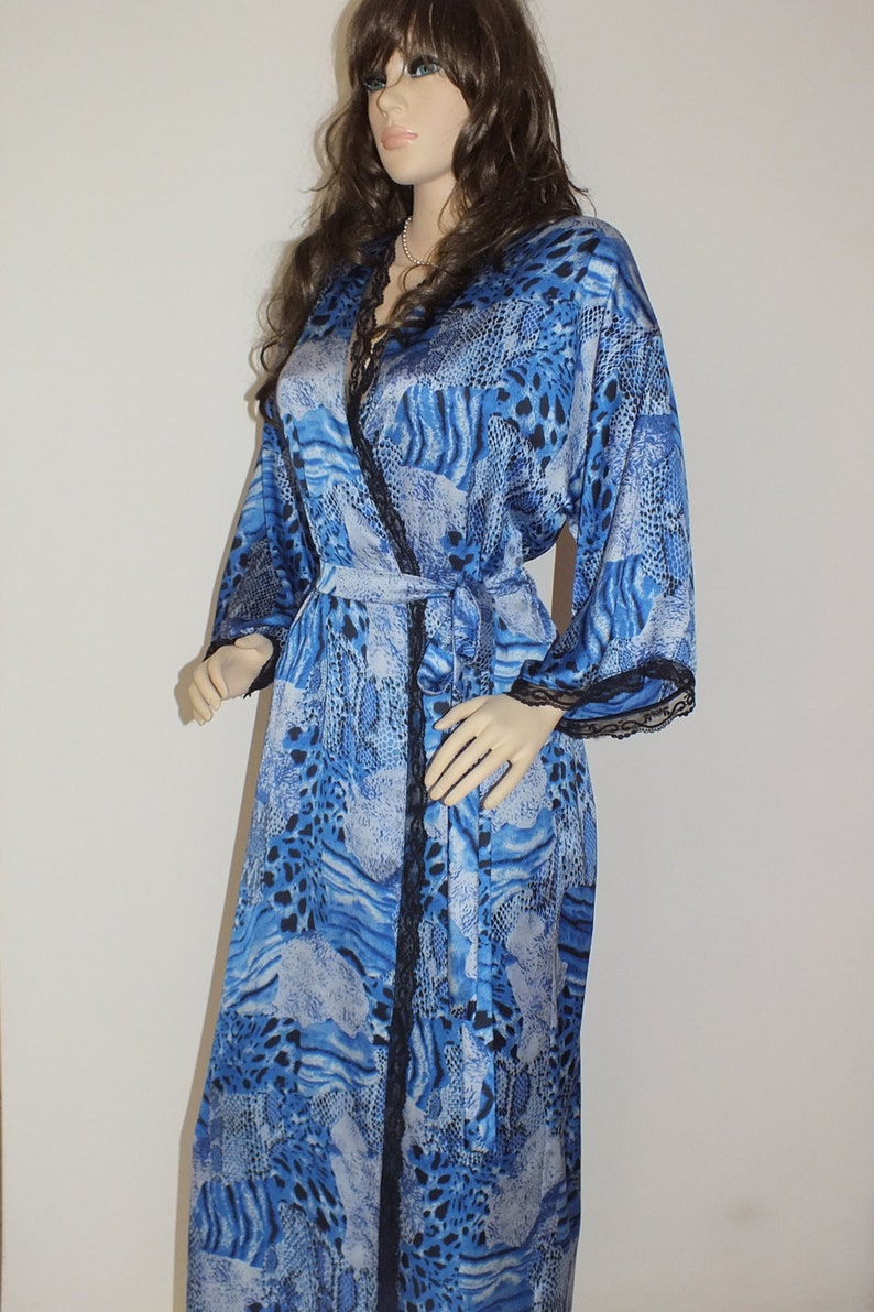 long silk robes cheap