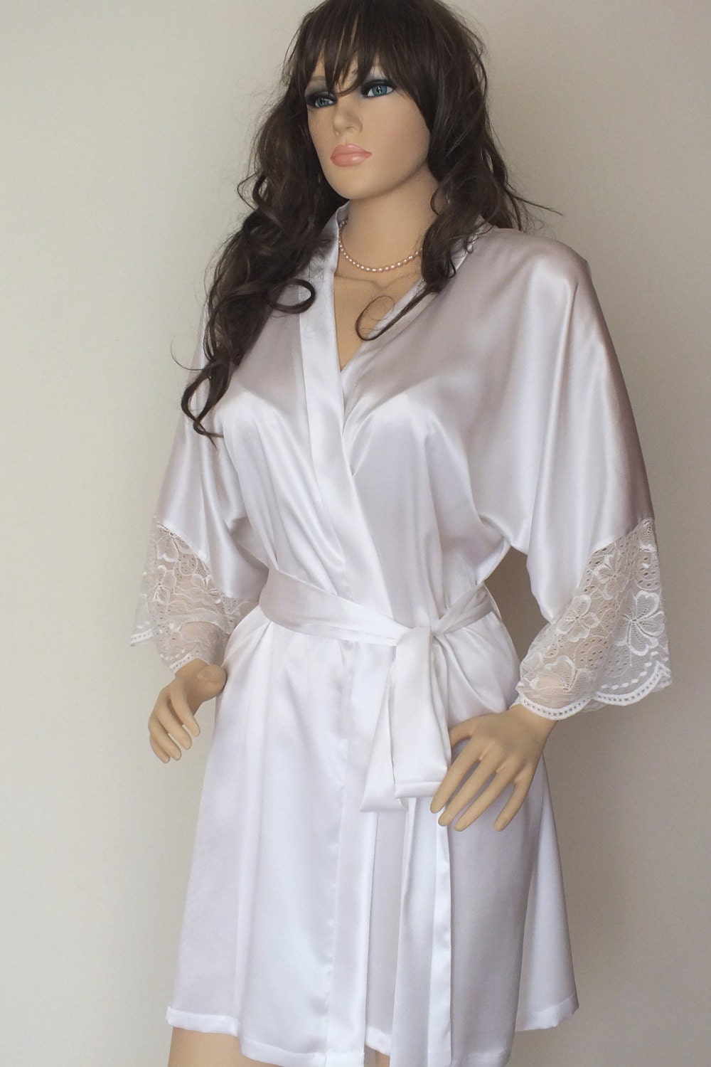 long silk robes cheap