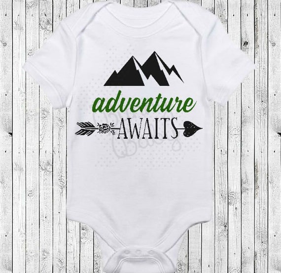 adventure awaits onesie