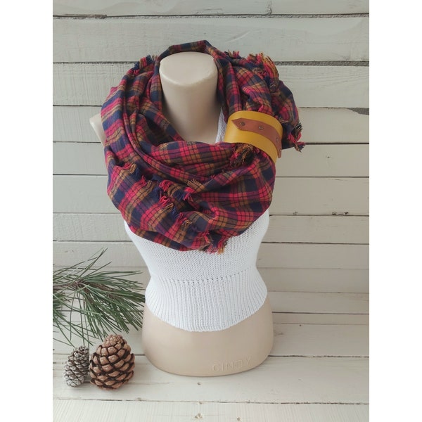 Plaid Scarf - Etsy
