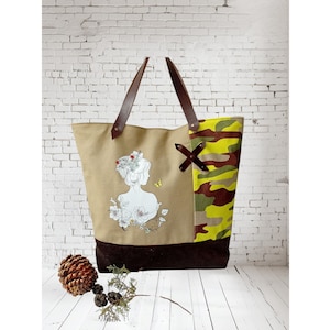 Bolso tipo cartera para mujer, bolso de lona, bolso de hombro diario, bolso de fin de semana, bolso de playa, regalo de cumpleaños, bolso de mano extragrande.