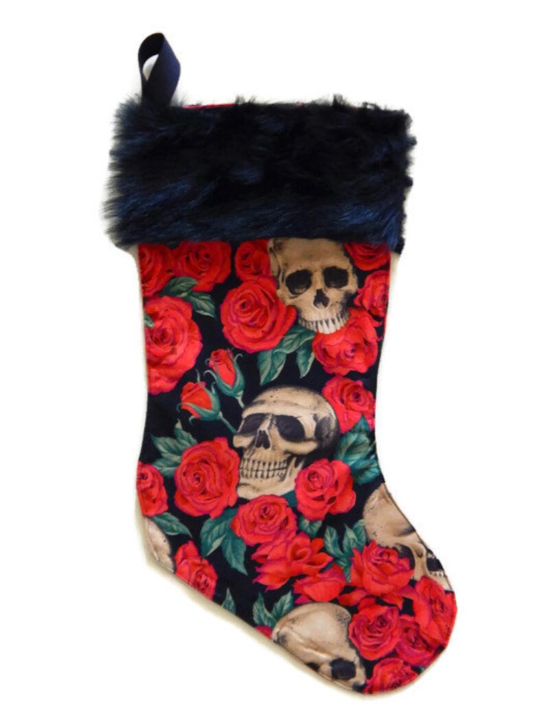 Day Of The Dead Stockings Stockings Skull Stockings With  Etsy