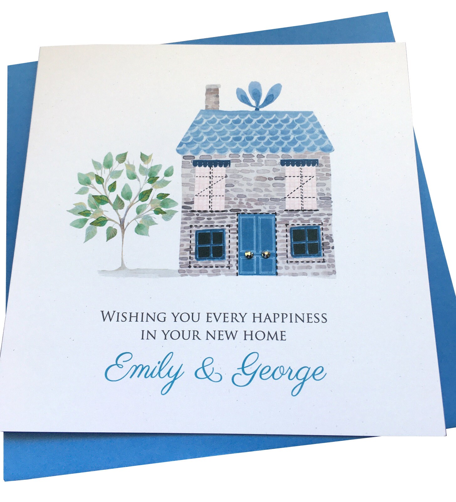 Personalised Handmade New Home Card Etsy UK