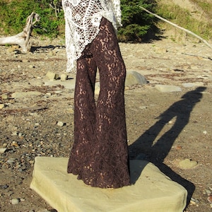 Boho Lace Pants Etsy