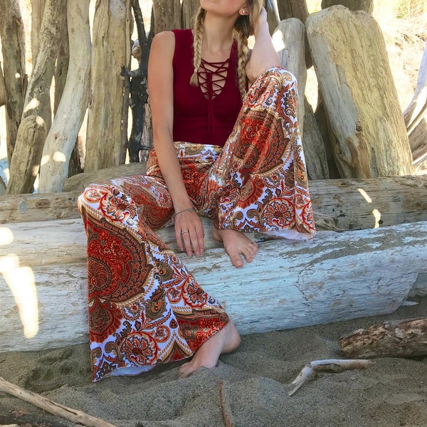 VELVET 70's velour free people janis joplin hippie chic boho dance festival burning man gypsy flare bell bottom pants (or leggings)