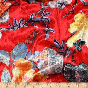 BLOMMIG SAMMET 70-talsvelourfria människor hippie chic boho dansfestival burning man gypsy utsvängda bell bottombyxor (eller leggings) bild 10
