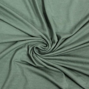 Men's bamboo sage green athleisure yoga goucho lounge beach resort surf jogger capri pants with drawstring image 3