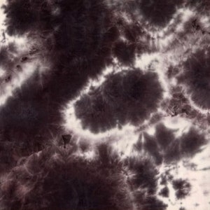 May include: Abstract tie-dye pattern in shades of black and white. The pattern resembles clouds or smoke.