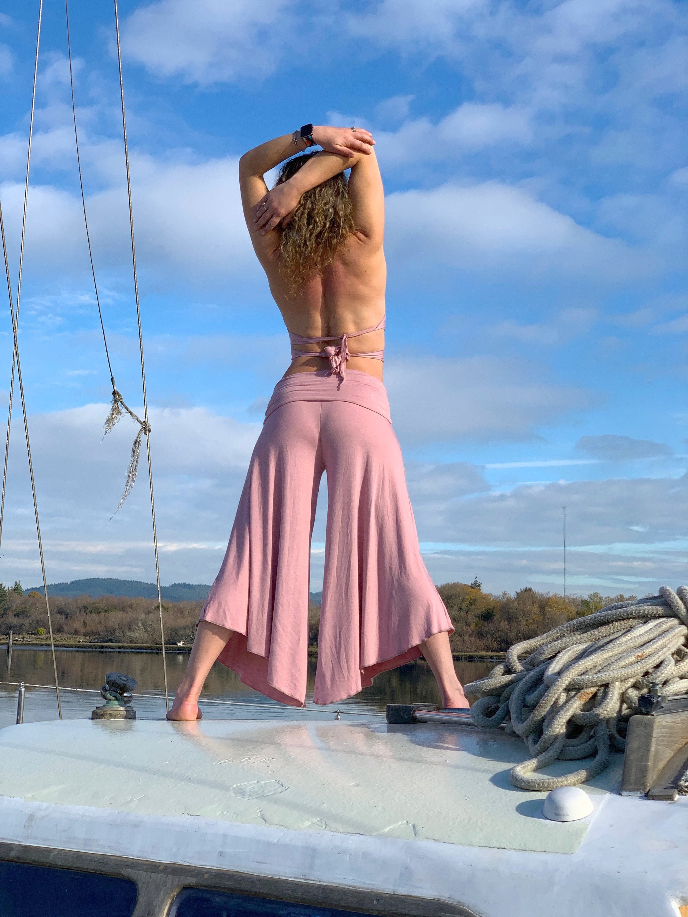 Gaucho yoga pants discount