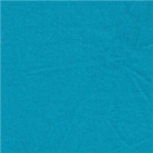 May include: A solid turquoise blue fabric swatch.