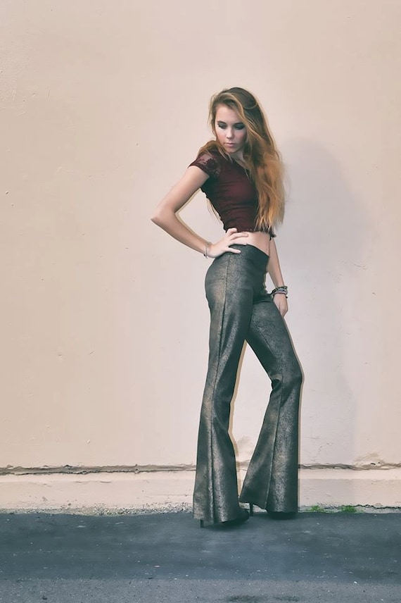 VEGAN FAUX LEATHER, Suede, or Scuba Knit Fall Fashion Hippie Chic 