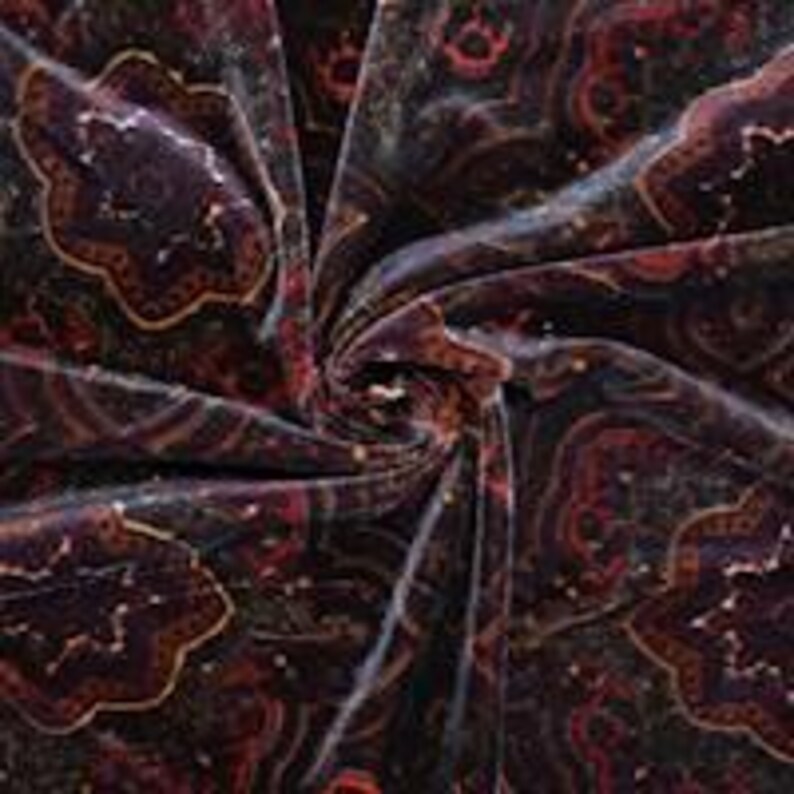 LIMITED!! FLORAL VELVET 70's velour free people hippie chic boho dance festival burning man gypsy flare bell bottom pants (or leggings) image 8
