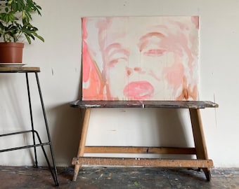 Original Marilyn Monroe Watercolour Painting | Pop Art Portrait by Trish Wylie