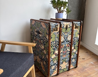 William Morris Steamer Trunk | Strawberry Thief Coffee Table, Bed End Bench _ KEITH nightstand