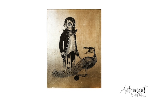 ASTRONAUT - A4 Neo Victorian Imagery Artwork
