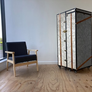 Unique Liquor Cabinet Bar | Home Office Desk | Vintage Armoire | Wine Rack Bespoke William Morris Vintage Furniture  - MORRIS CABINETS #FWSG