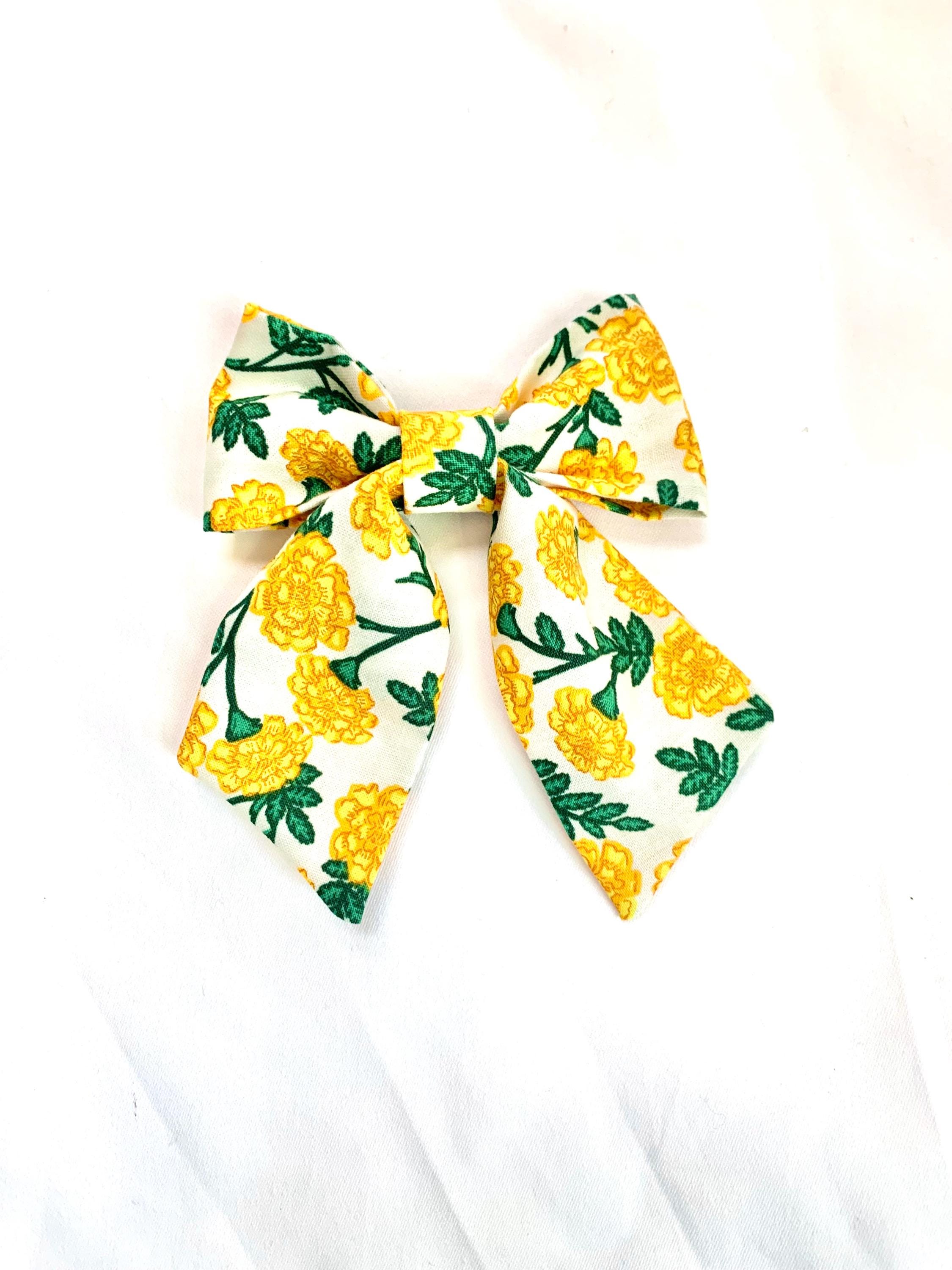 Rifle Paper co. Yellow Blossom Sailor Bow