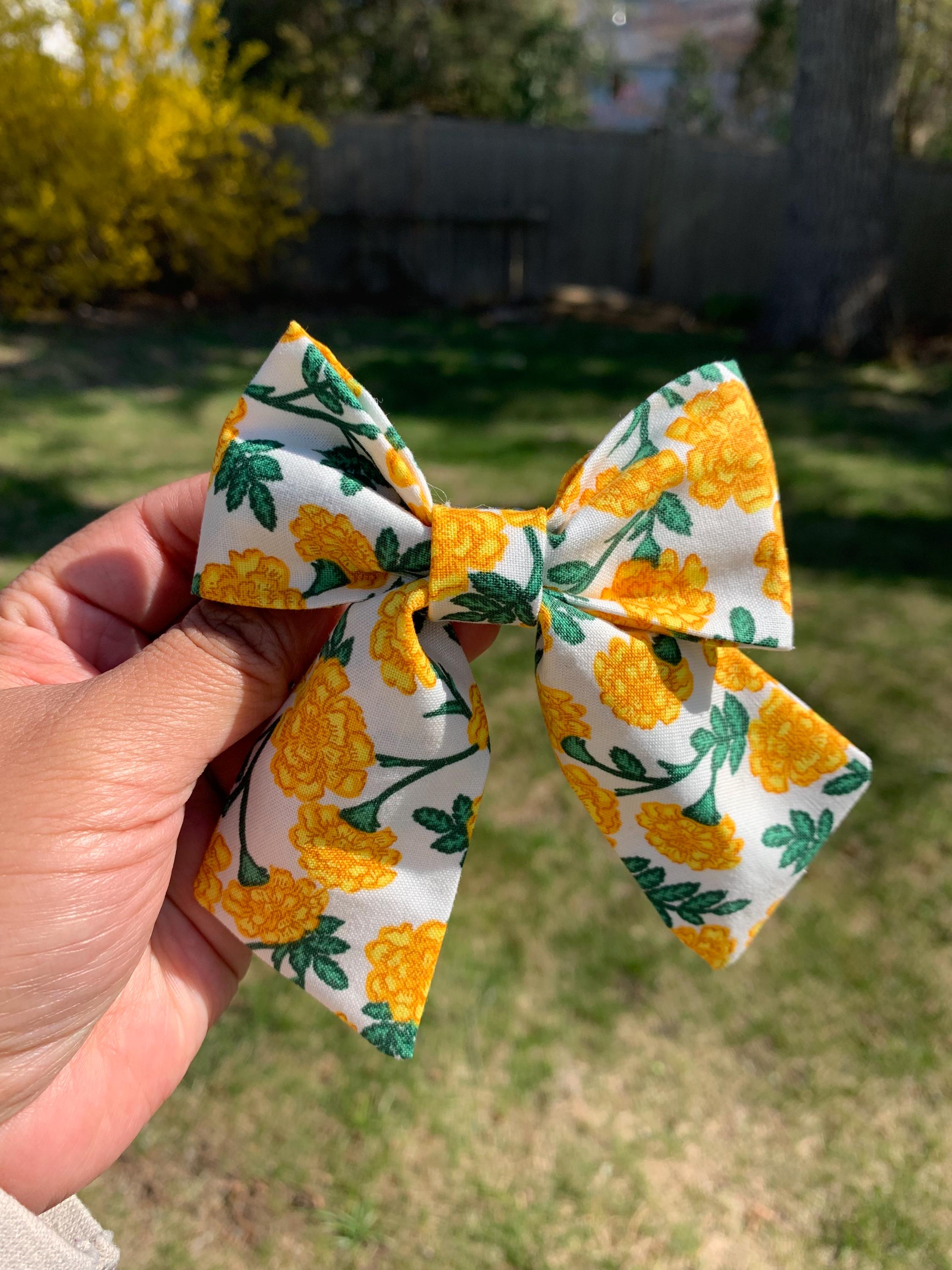 Rifle Paper co. Yellow Blossom Sailor Bow - Thumbnail 4