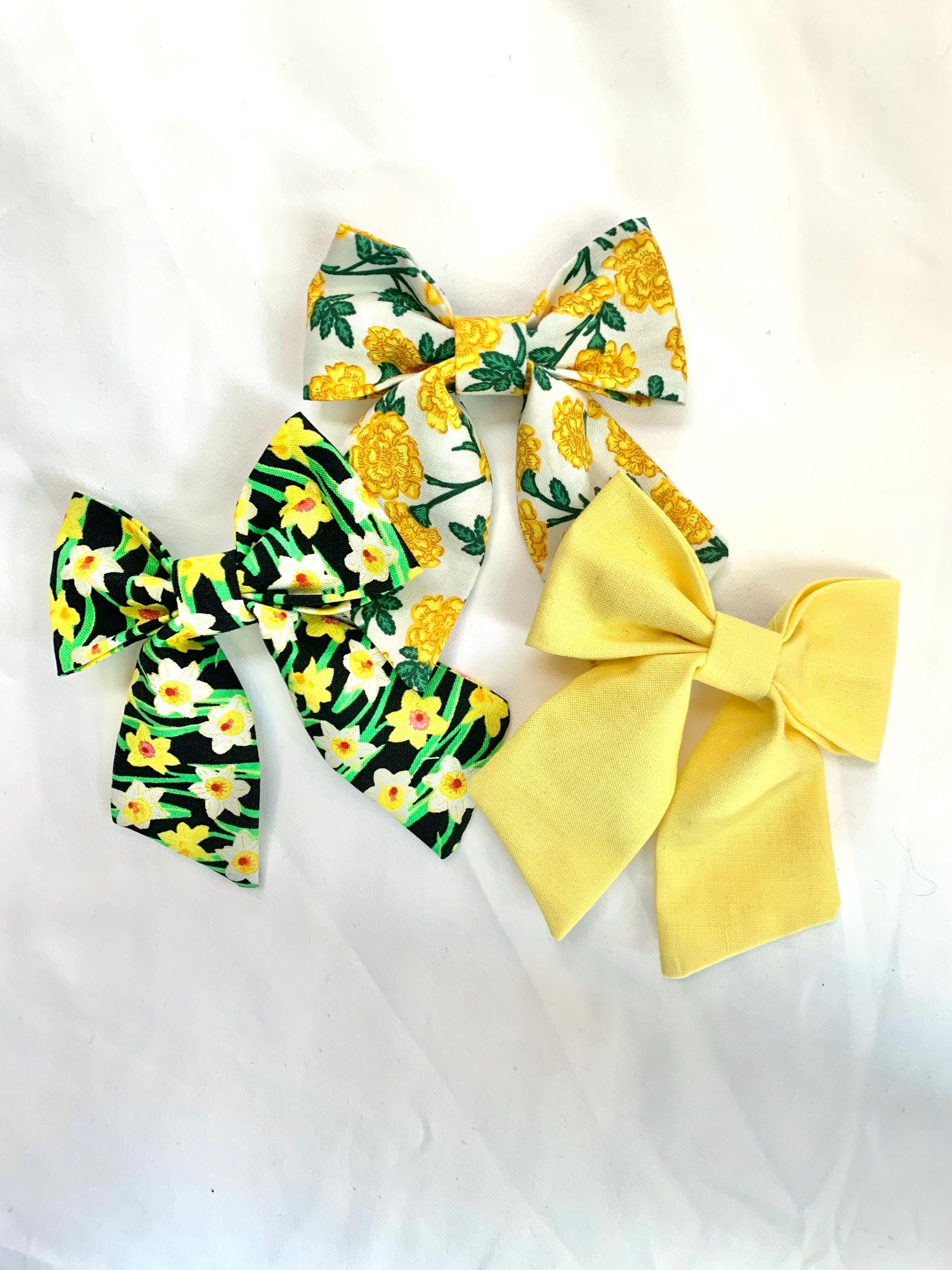 Rifle Paper co. Yellow Blossom Sailor Bow - Thumbnail 2