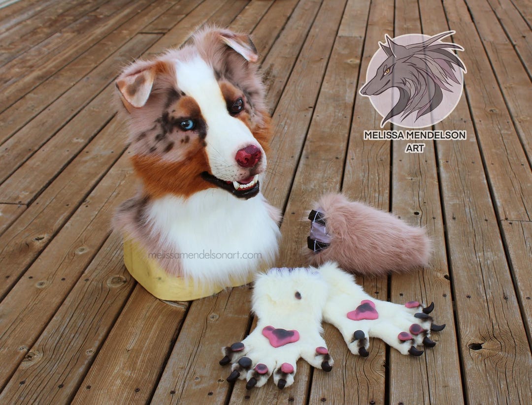 Australian shepherd stuffed animal red merle clearance