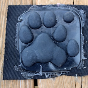 Realistic Silicone Large Canine Pawpads for Fursuit Hands