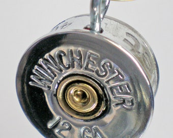 12 Gauge Brass RP Bullet Engraved Personalized Brass Genuine Bullet Pet Dog Tag Pet I.D.Tag