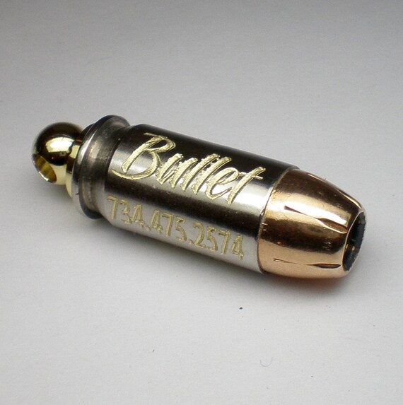bullet dog tag