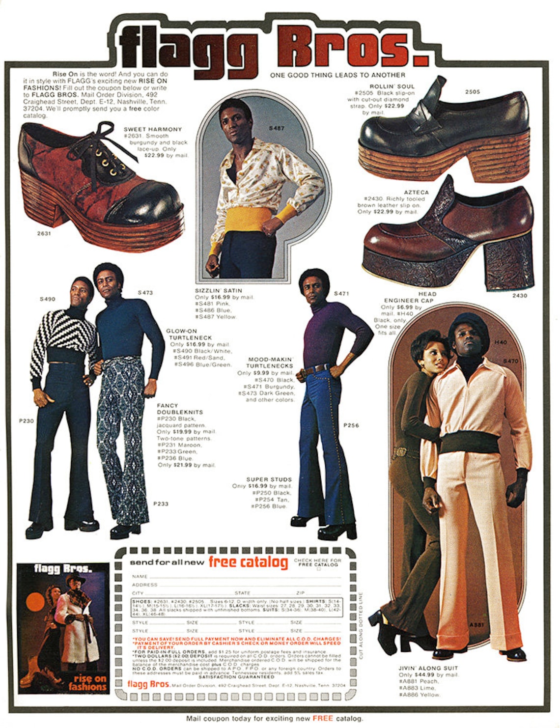 Flagg Brothers Catalog Giclee Print Of A Retro Ad From The Etsy