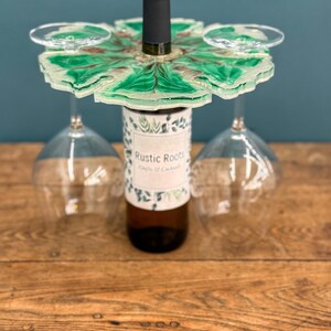 Wein Glas Halter