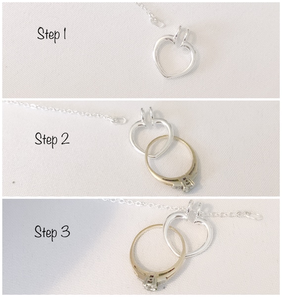 The Wishbone Ring Holder Necklace – Emily C Jewelry