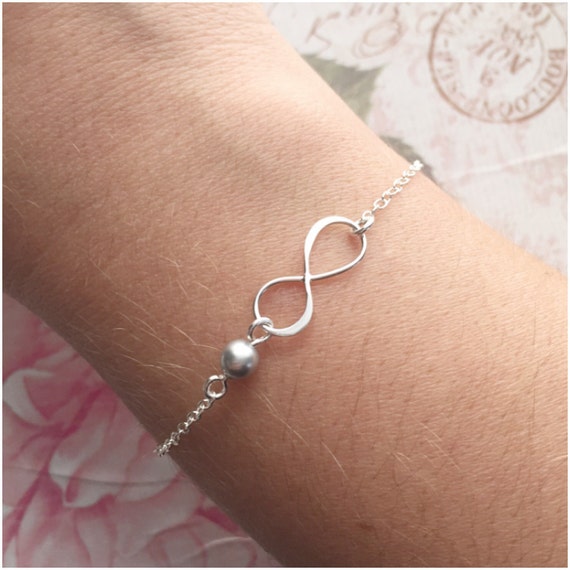 Infinity Bracelet, Cotton Bracelet, Birthday Gift, Anniversary Gift, Best  Friend Gift, Mother's Day Gift, Handmade Jewelry - Etsy