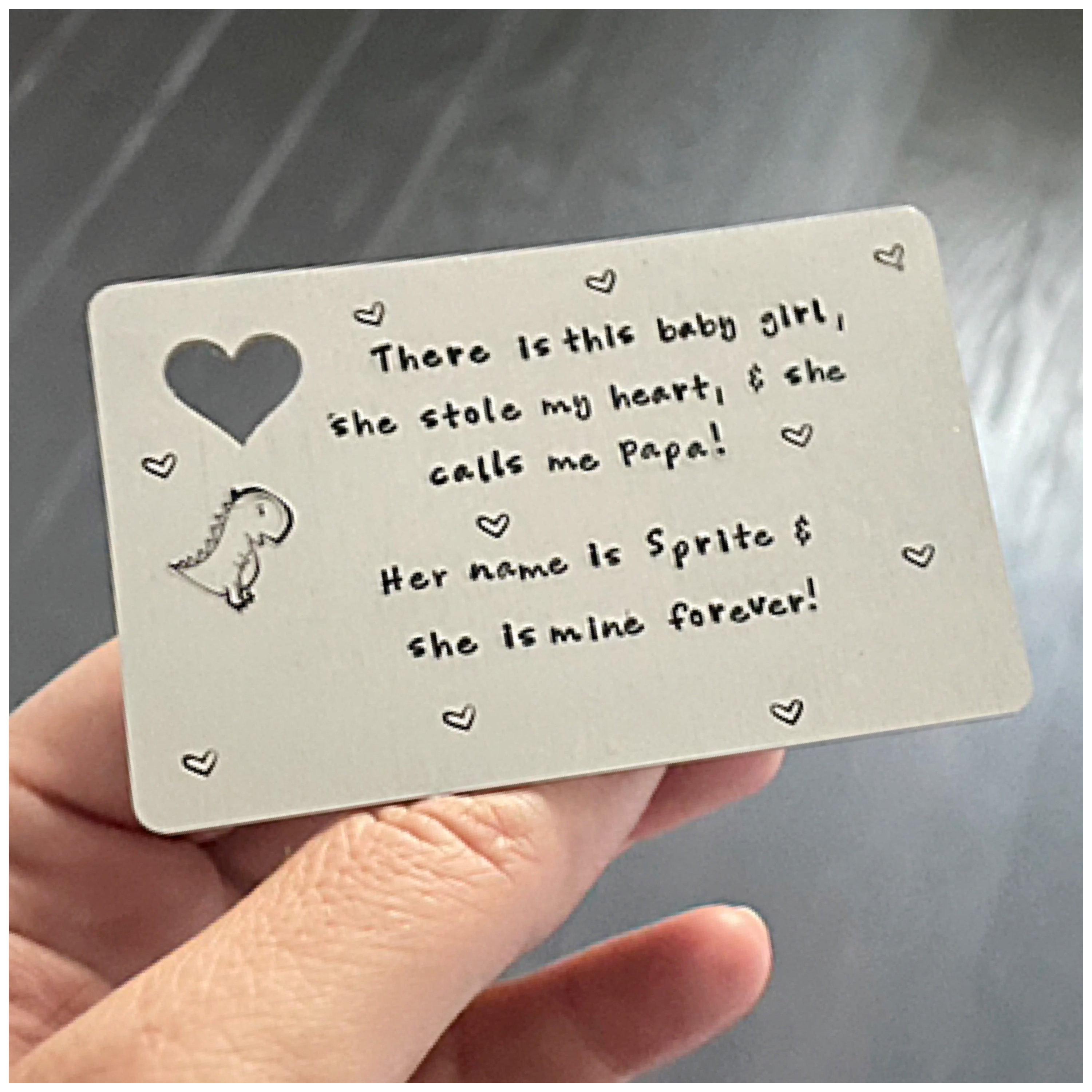 Lustige Vatertagskarte „For My Husband Do As Wife Told You“ – Inklusive Umschlag, Recycelbar