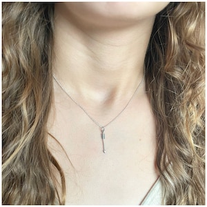Sterling Silver Arrow Necklace - Dainty Necklace - Archer Gift - Valentine&#39;s Arrow Necklace - Cupid&#39;s Love Arrow - Layering Arrow Necklace