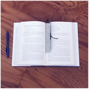 Personalized Bookmark for Mom - Birthday Gift for Mother - Appreciation Note to Mommy - Hand Stamped Book Marker - Mama Book Accessory image 2