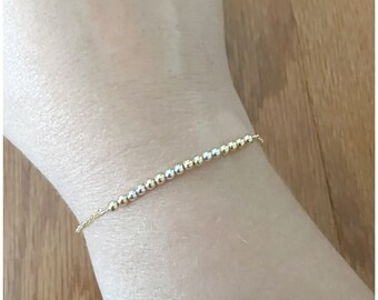 Custom Morse Code Bracelet - Customize Your Own - Layering Bracelet - Personalized Hidden Message - Secret Message Jewelry - Beads Bracelet