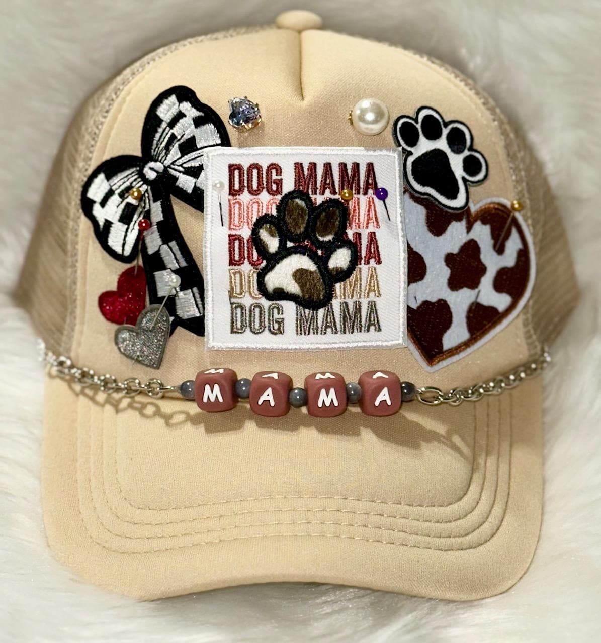 Dog Mama Trucker Hat Dog Mom Trucker Hat – The Darling Effect main image 3