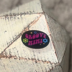 Groovy Mimi Floral PVC Focal Bead
