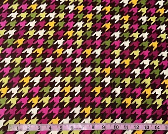 千鳥格子生地、ピンク色、幅58インチ、ヤード単位で販売 - Etsy 日本
