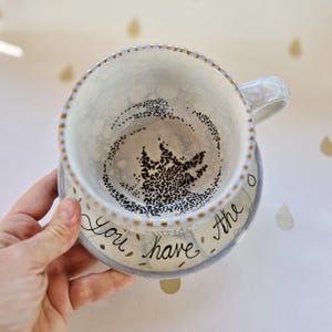 Grim, Tasse,Geschenk für Potterhead,besonderes Geschenk, handgemacht,My dear you have the Grim, Harry Pottery, Weihnachtsgeschenk Freundin