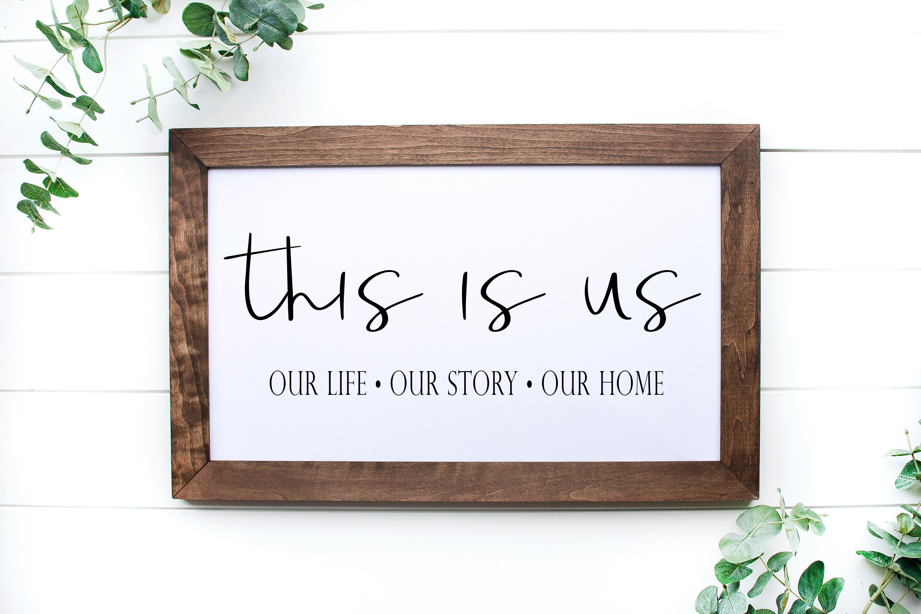 This is Us Sign, DIY Home Decor, Farmhouse Wall Art, Farmhouse Decor