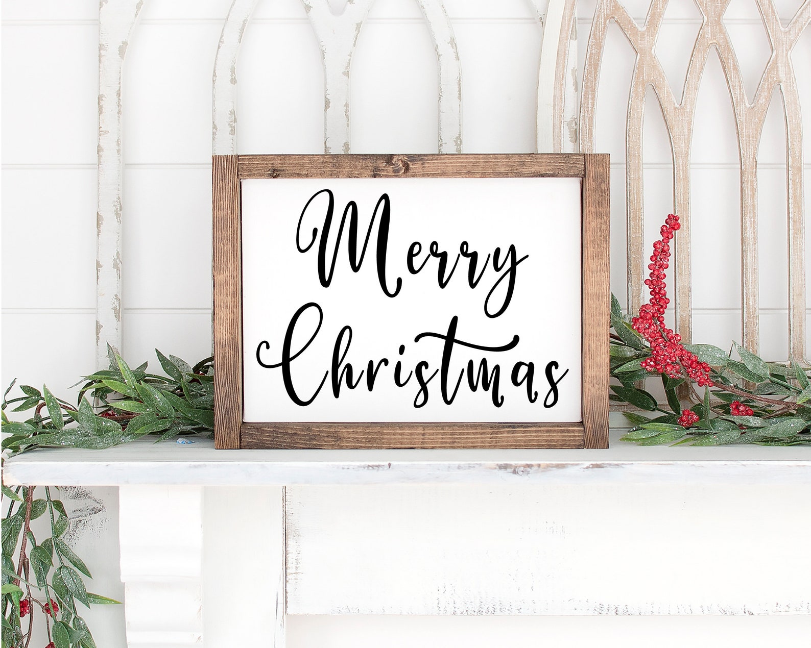 Merry Christmas, DIY Home Decor, Christmas Printable Wall Art, Merry Christmas Printable