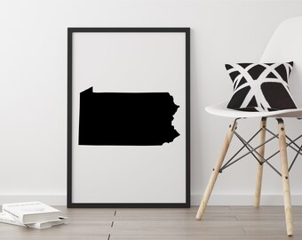 Placa personalizada da Pensilvânia