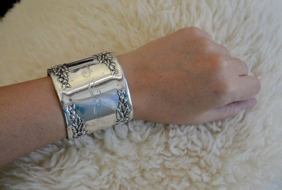 SALE! Sterling Silver Cuff Bracelet Kirk & Son An… - image 7