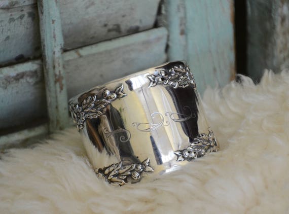 SALE! Sterling Silver Cuff Bracelet Kirk & Son An… - image 2