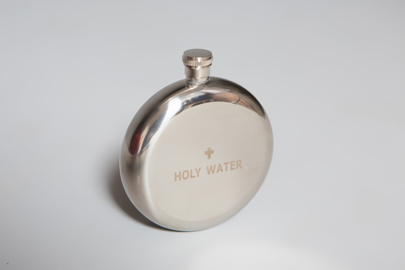 Holy Water Flask Free Personalization Funnel included 8 oz Etsy