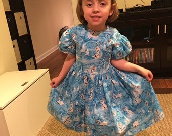 2t blue dress